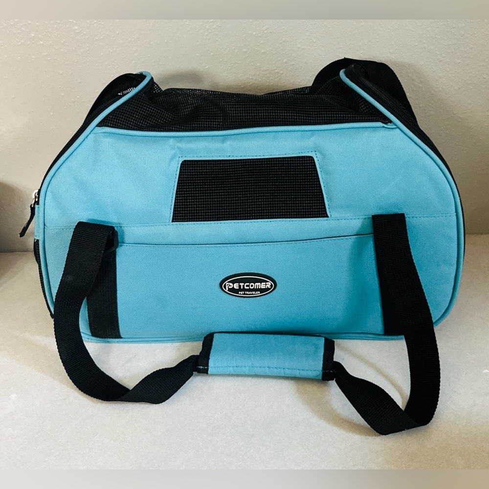 Petcomer Pet Traveler Dog Or Cat Carry Cage Tote Bag Carrier With Shoulder Strap